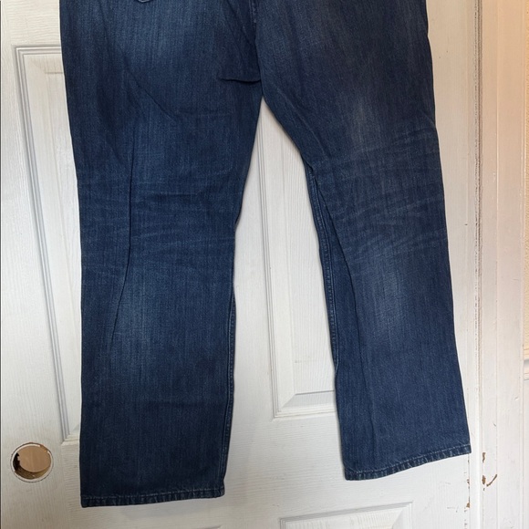 Levi's Men's 514 Straight Jeans in Distressed Blue 40x30 - Picture 5 of 6